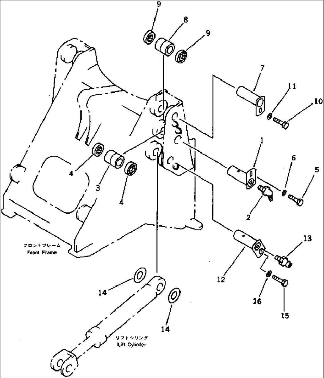 LIFT ARM RELATED PARTS (FOR PARALLEL LINK)