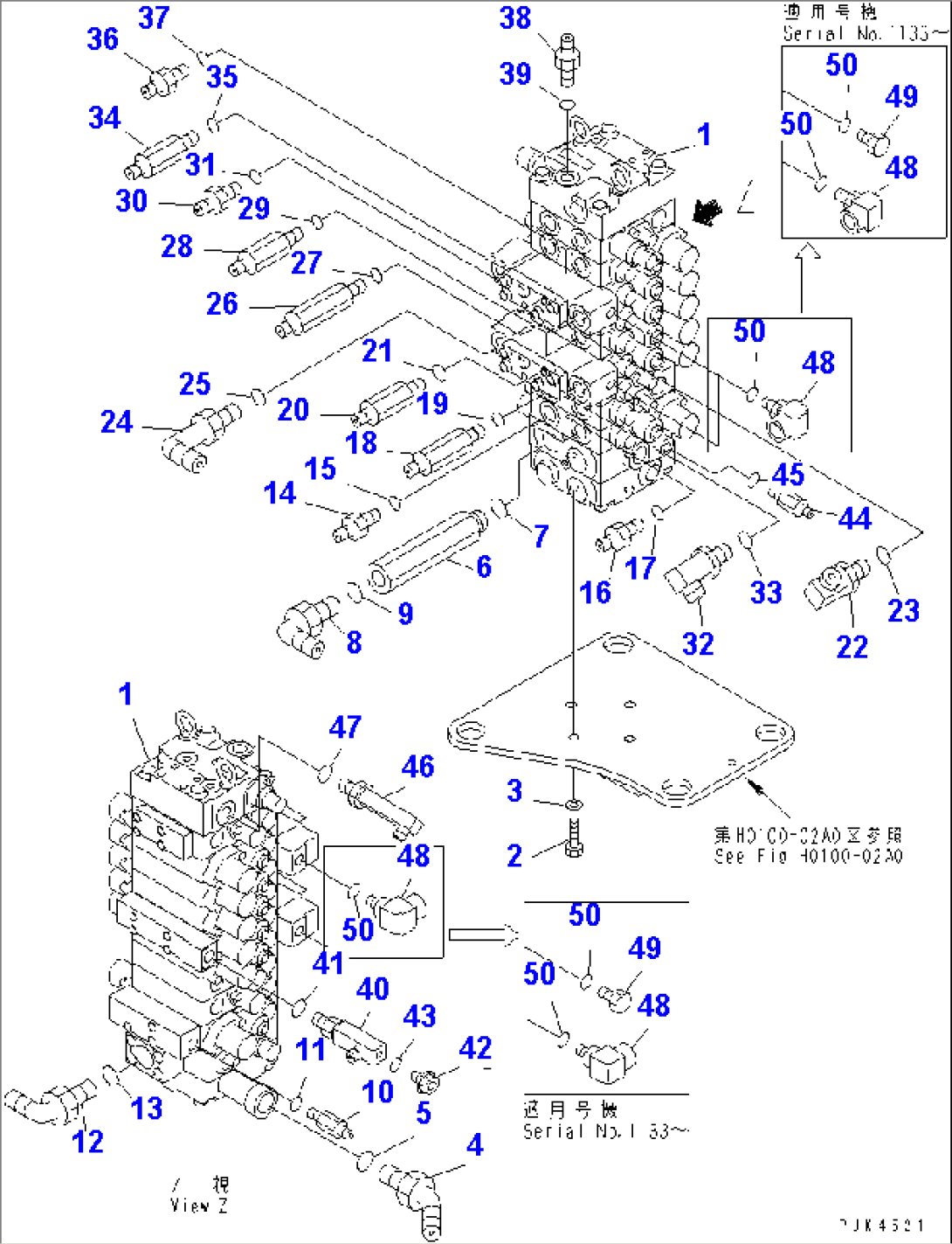 MAIN VALVE (MOUNT AND ELBOW)