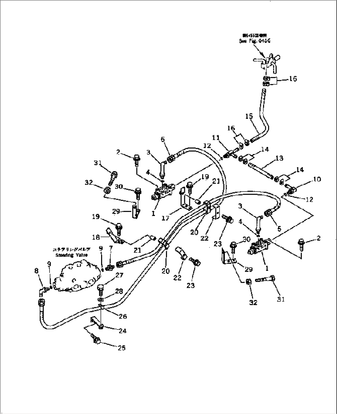 STEERING PIPING (4/4)(#20001-)