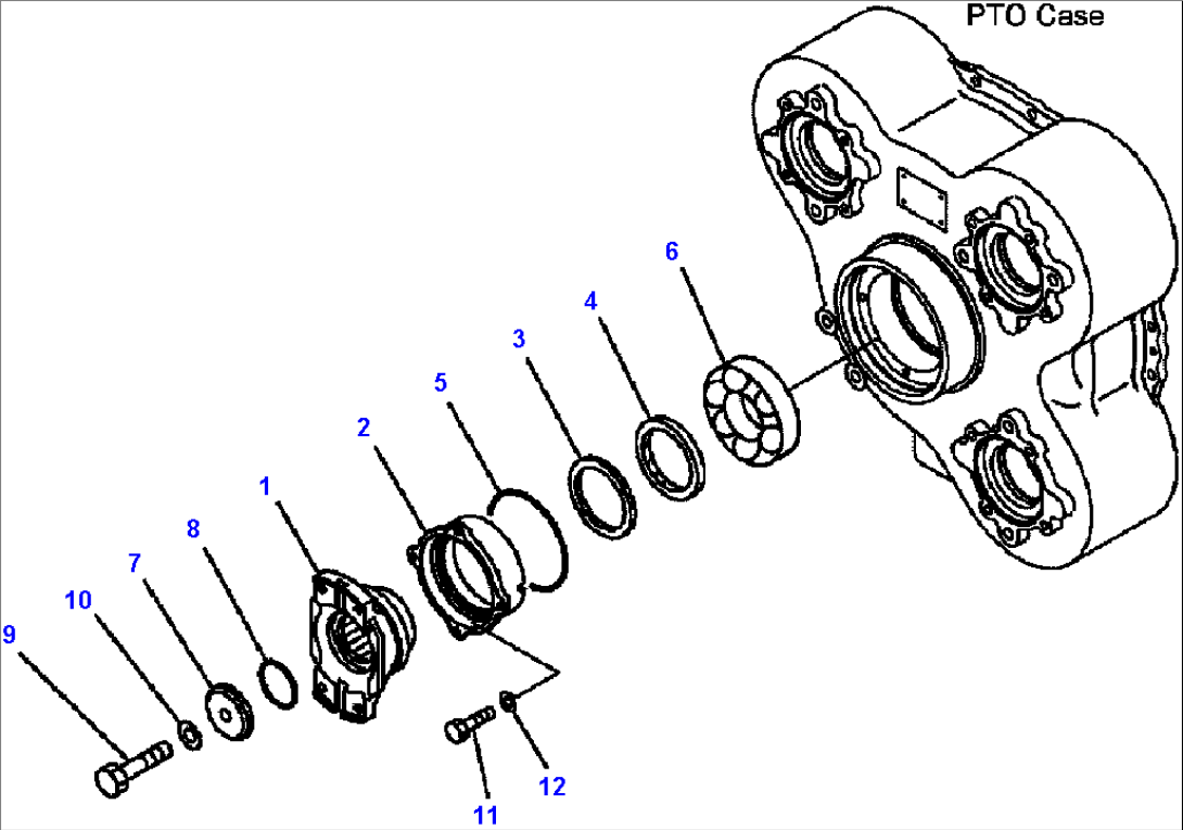 FIG. F3300-55A0A TRANSMISSION - INPUT