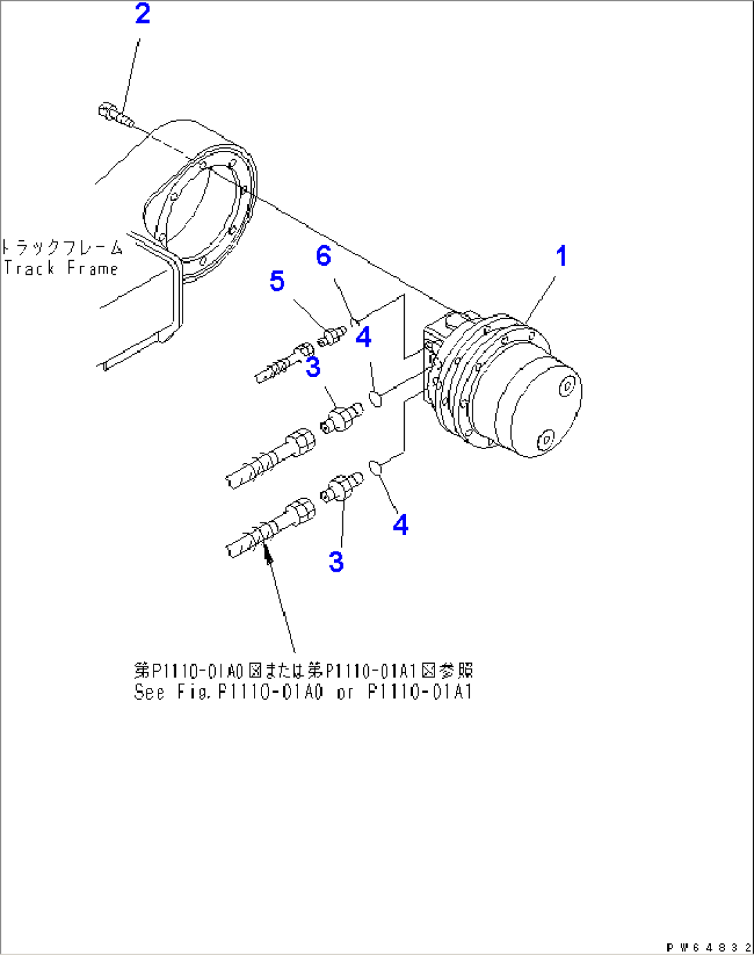 FINAL DRIVE (TRAVEL MOTOR MOUNTING)