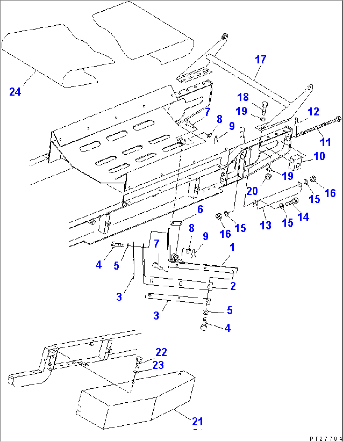 1ST CONVEYOR (6/10) (LONG TYPE)(#1201-)