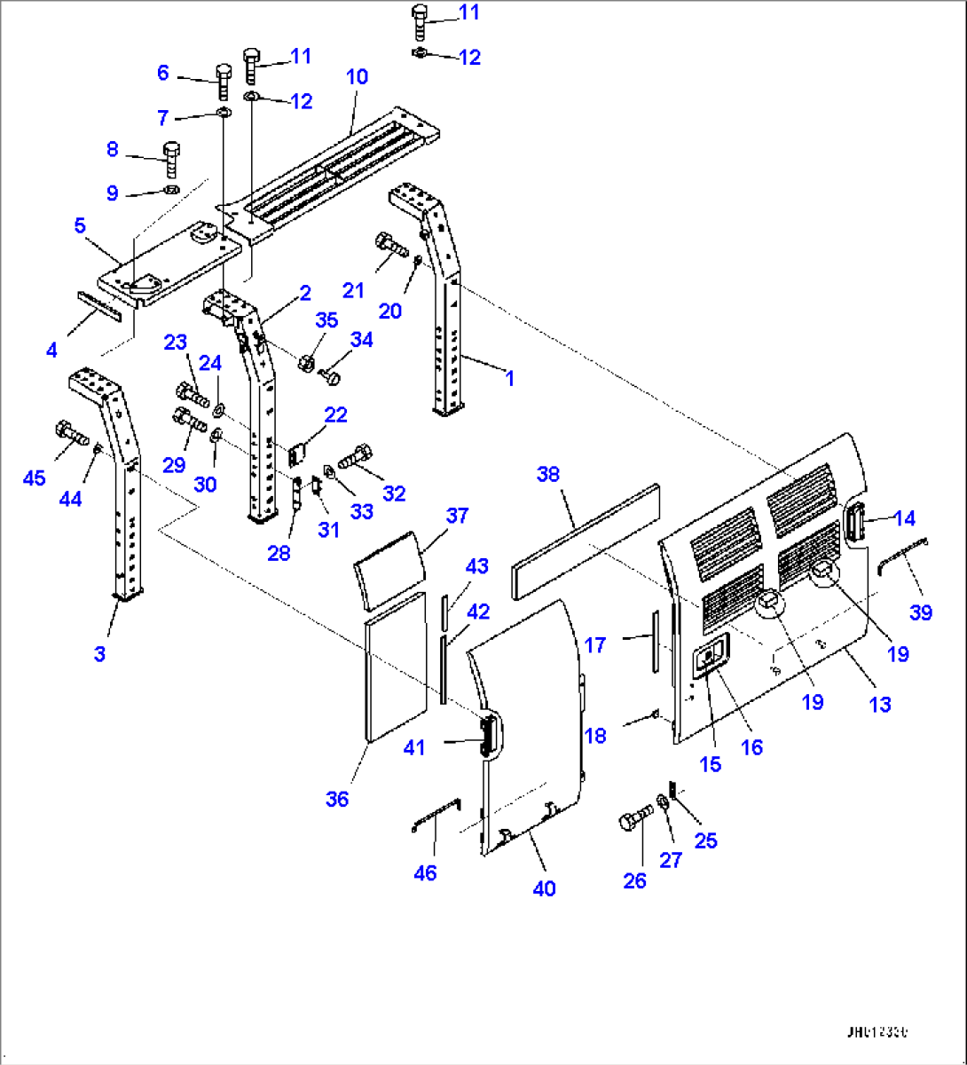 Door L.H., (1/2) (#500001-)