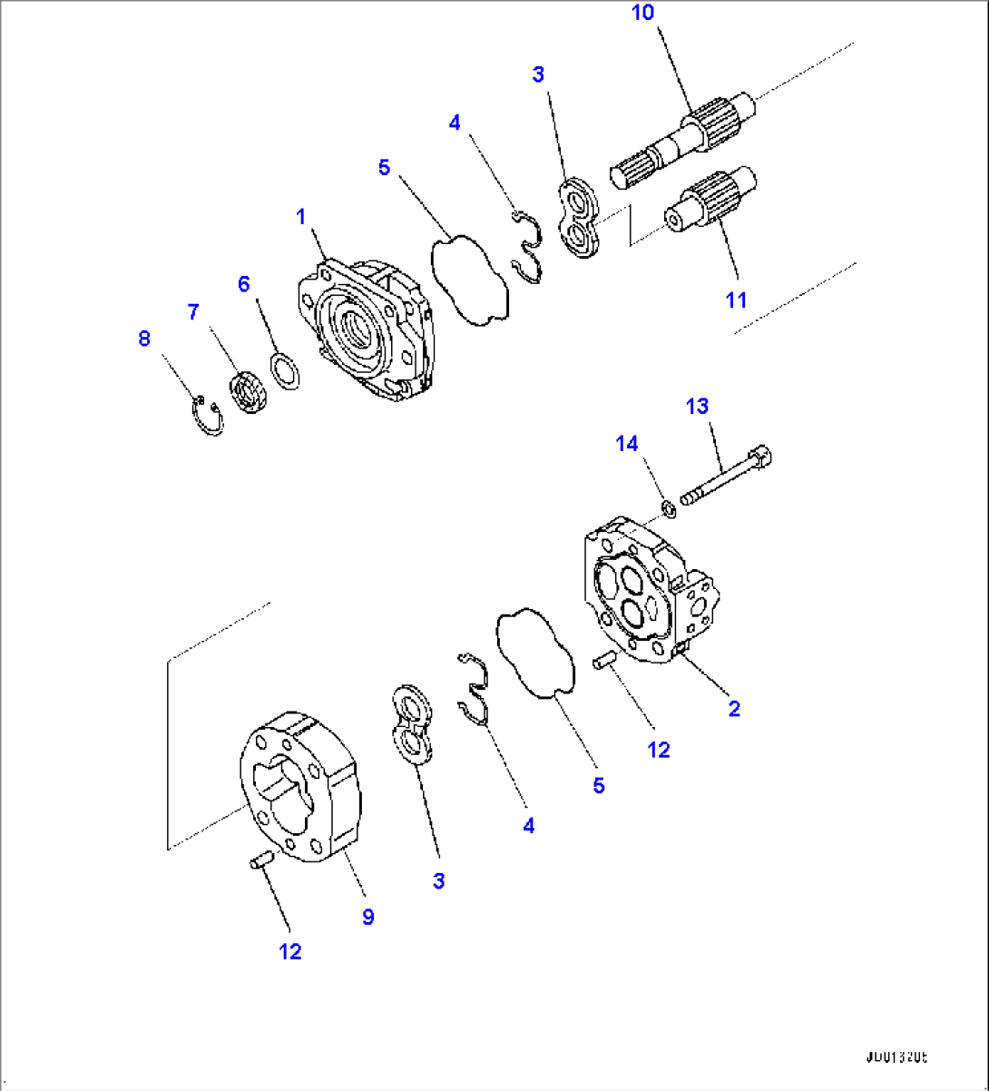 Power Train, Scavenging Pump (2/2) (#22083-)