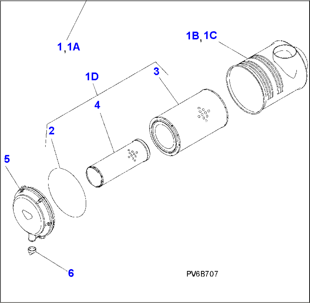 AIR CLEANER (INNER PARTS)