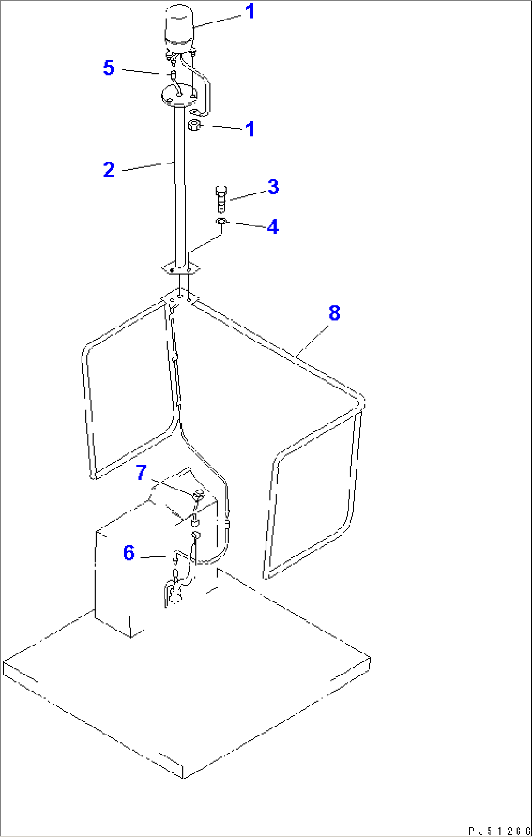 BEACON LAMP (WITHOUT CAB)