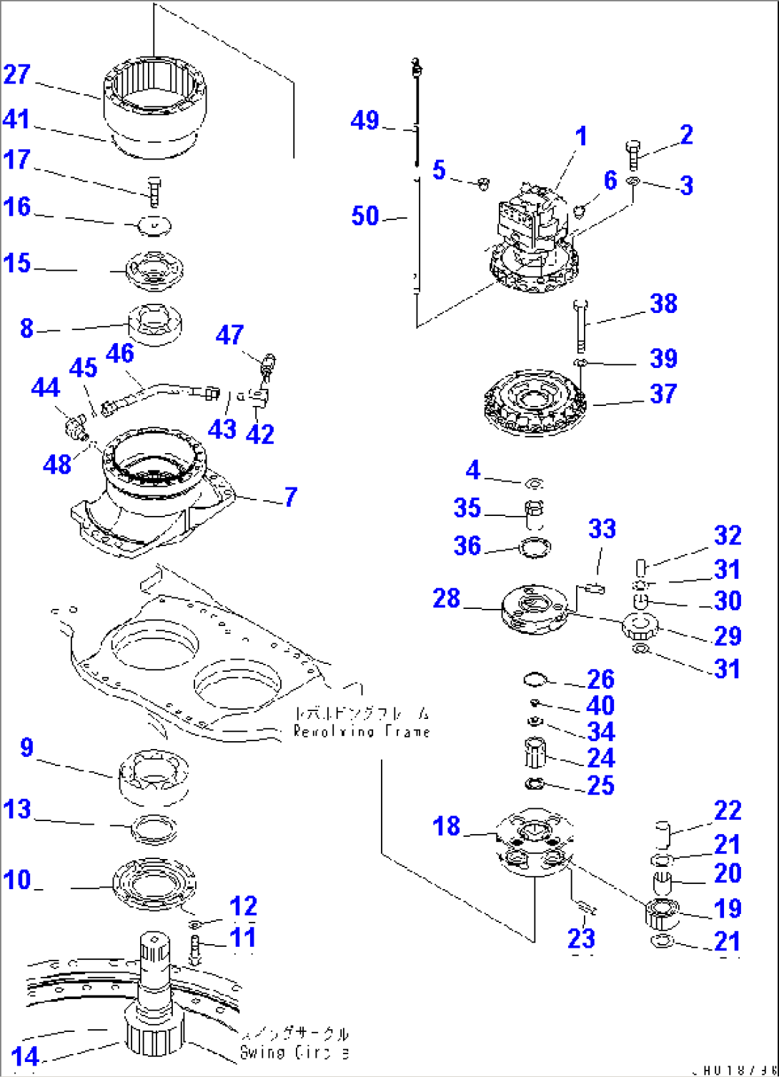 SWING MACHINERY (R.H.)