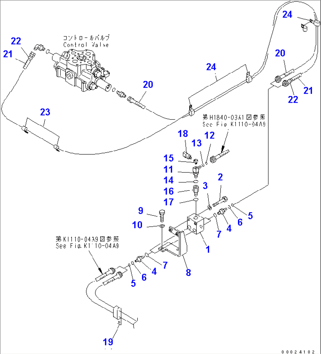 ATTACHMENT PPC LINE (PPC) (1 ACTUATOR)