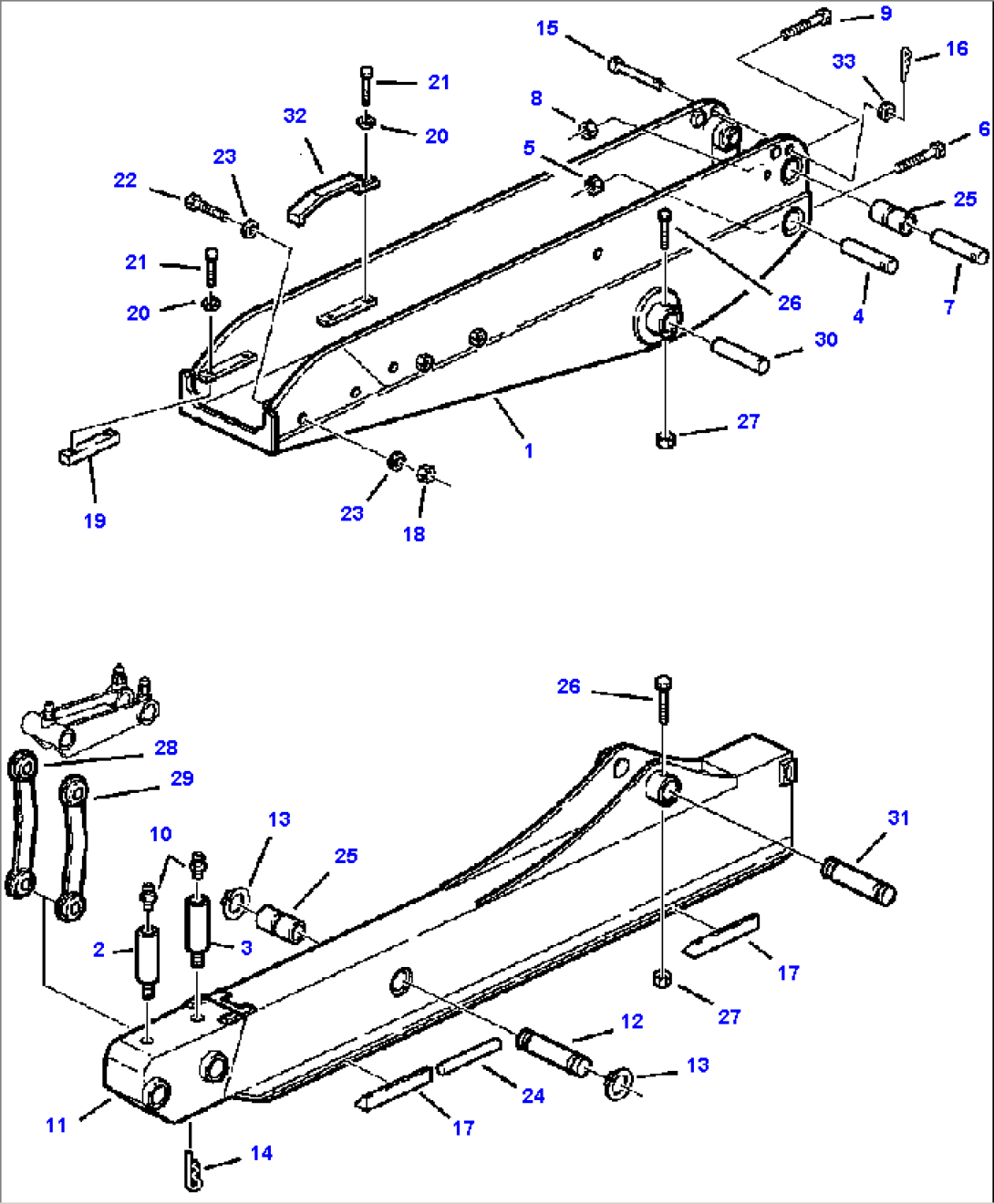 FIG. T2015-01A0 TELESCOPIC ARM