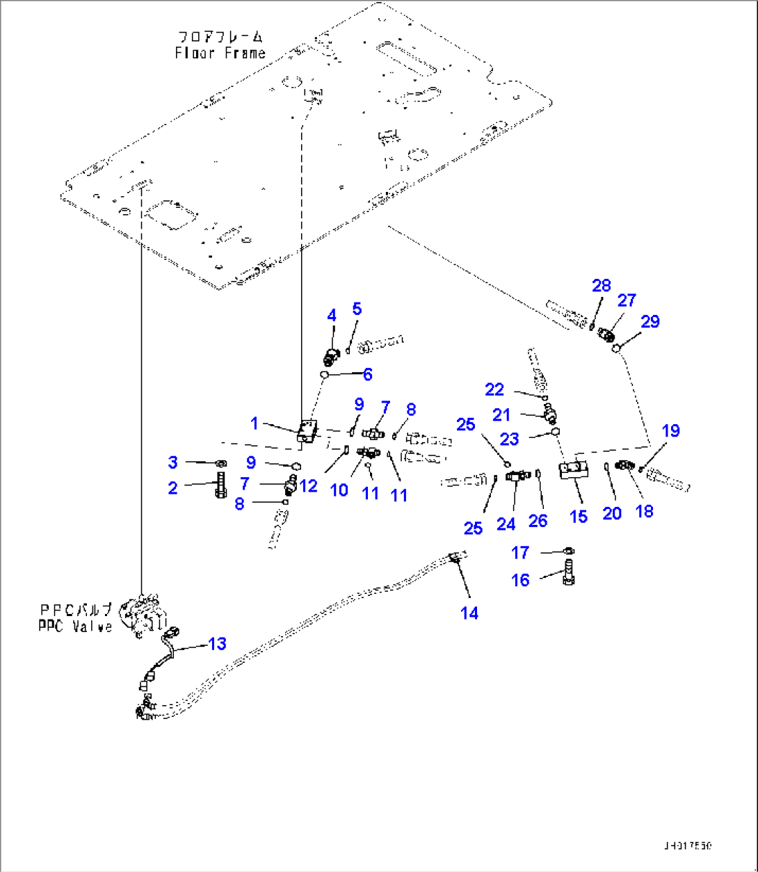 Cab, Floor, P, T Block (#80001-80162)