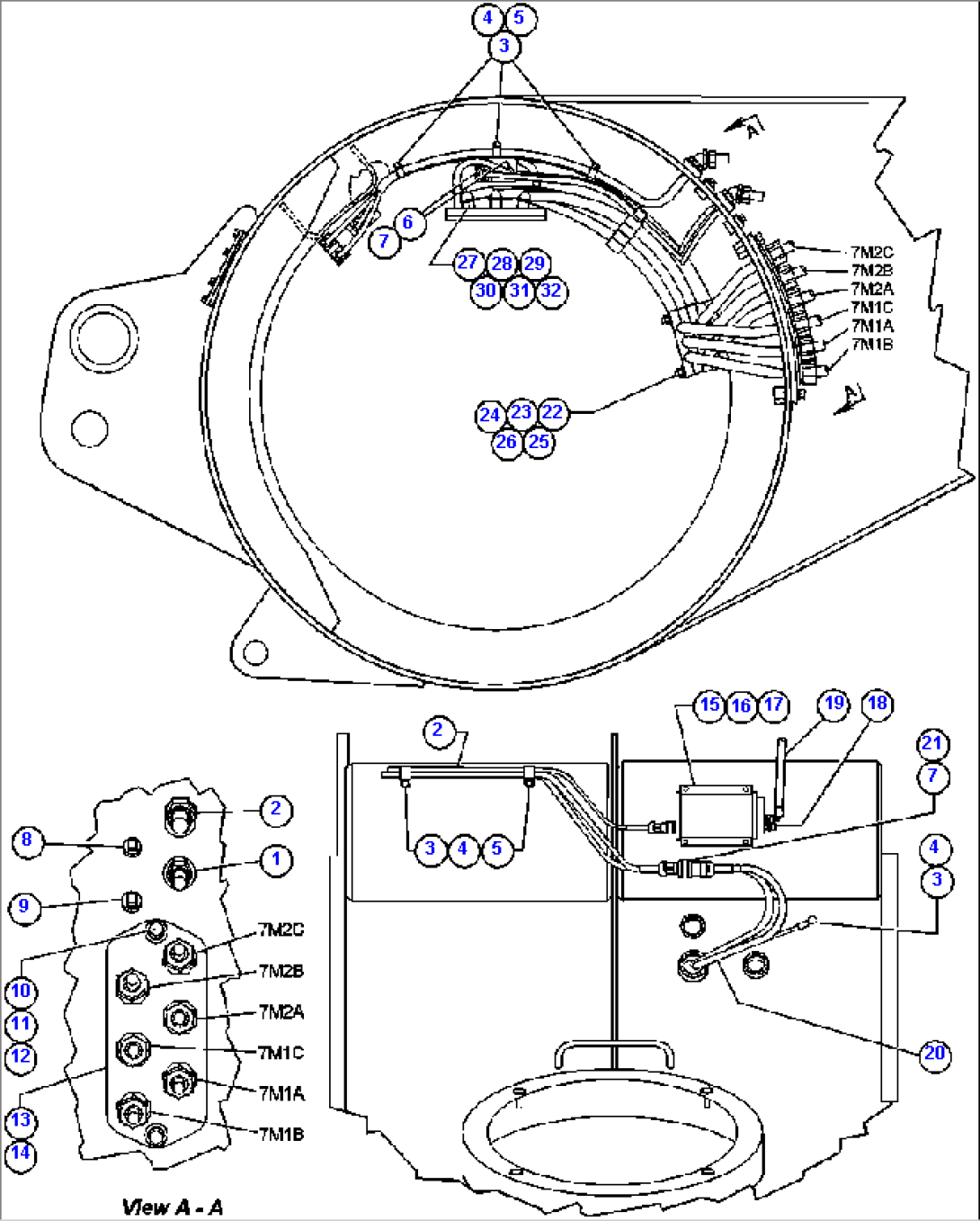 REAR AXLE ELECTRICAL GROUP