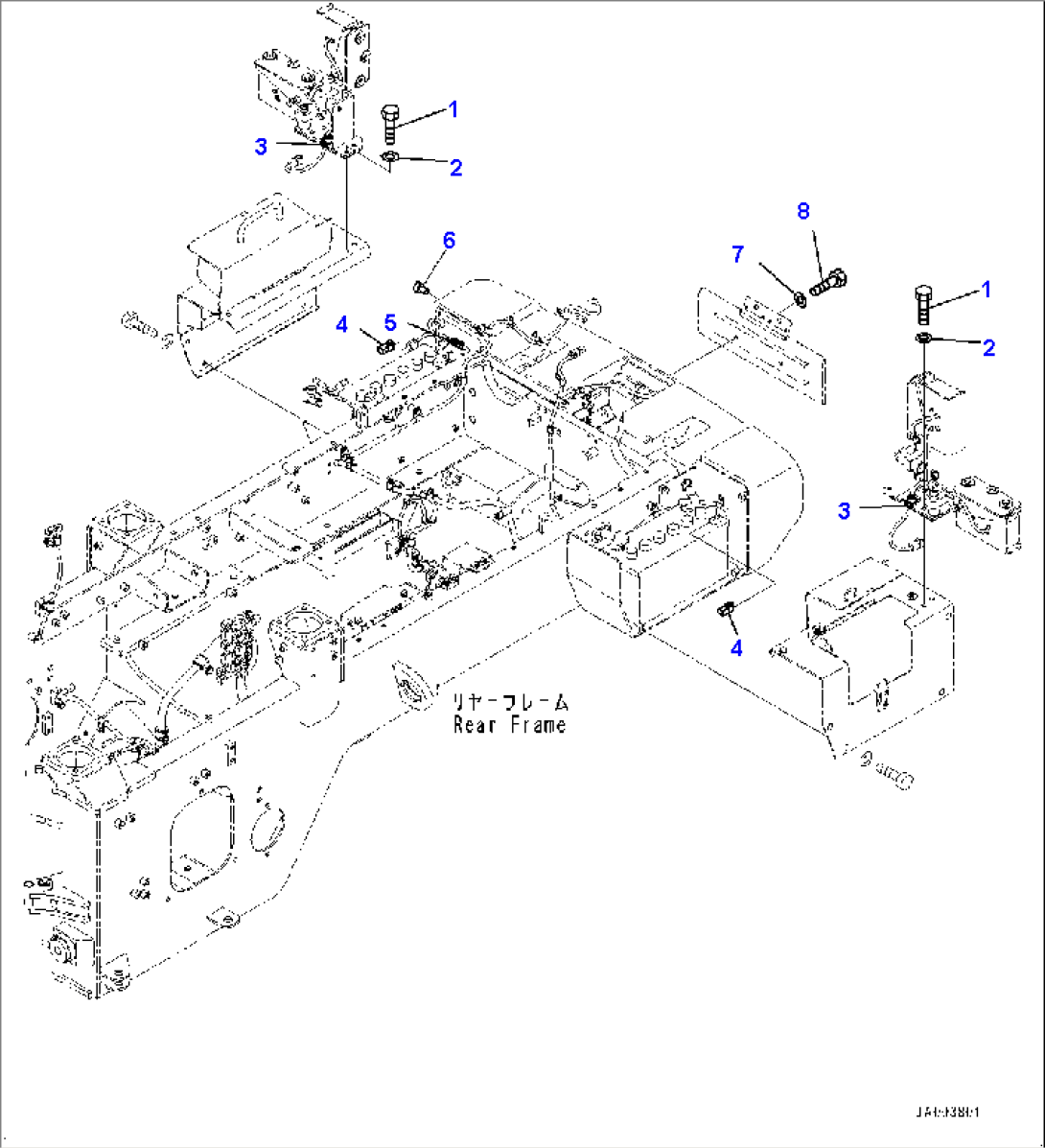 Battery Case, Plug (#80001-)