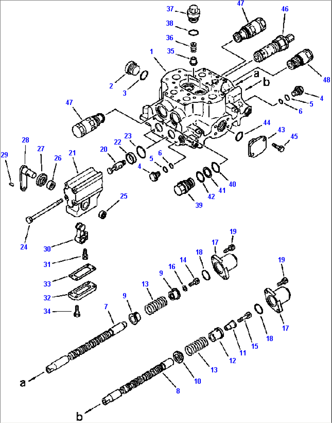 2-SPOOL CONTROL VALVE