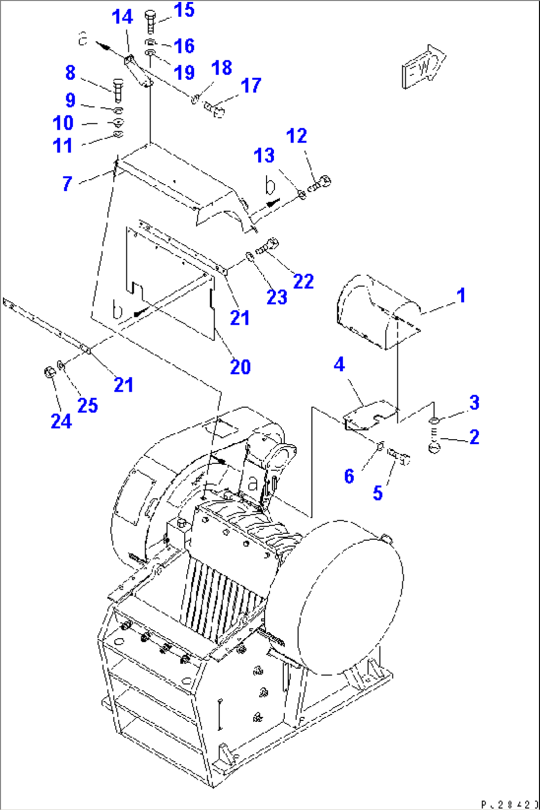 CRUSHER (GUARD¤2/2)(#1501-)