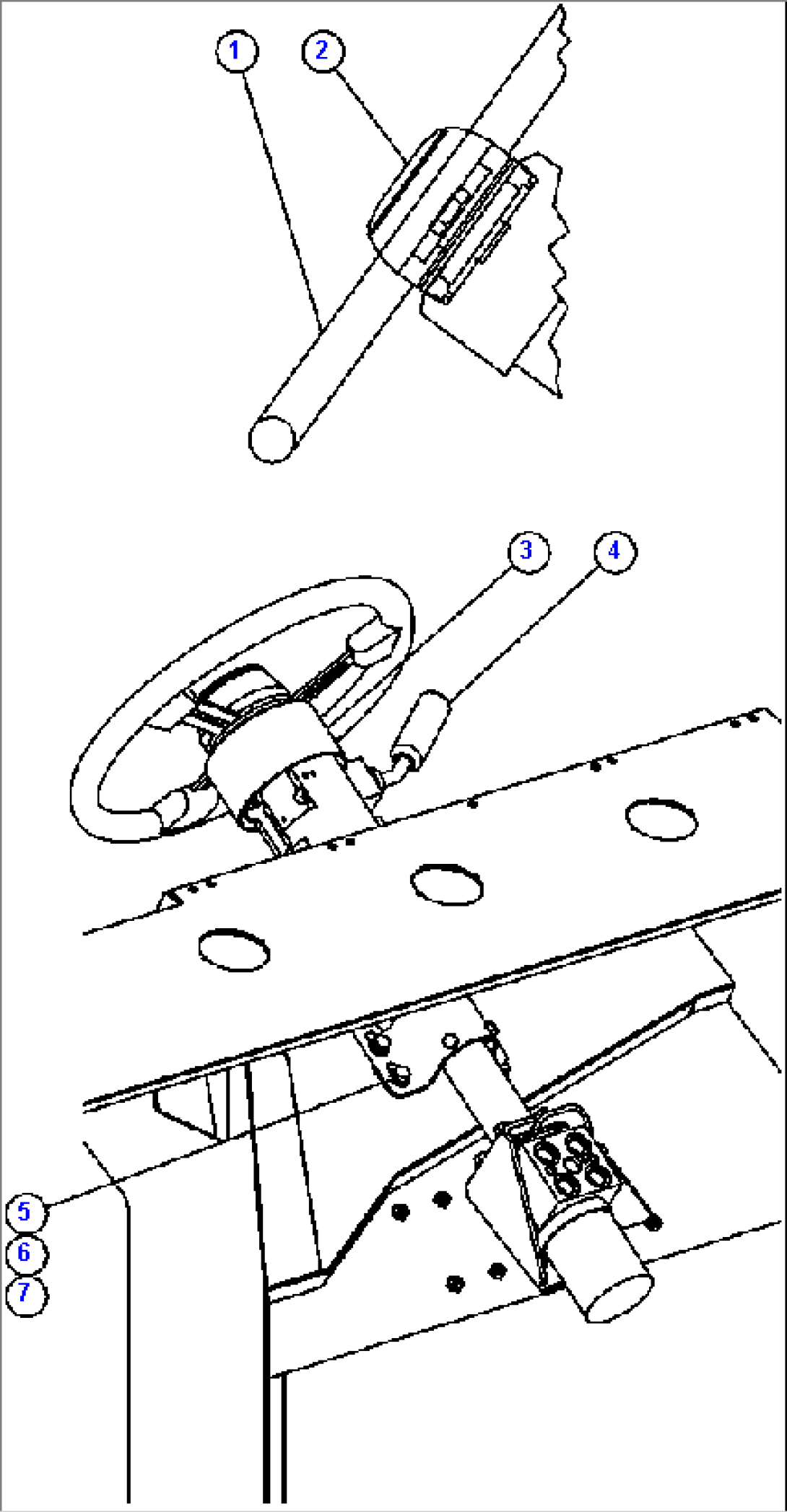 STEERING COLUMN INSTALLATION