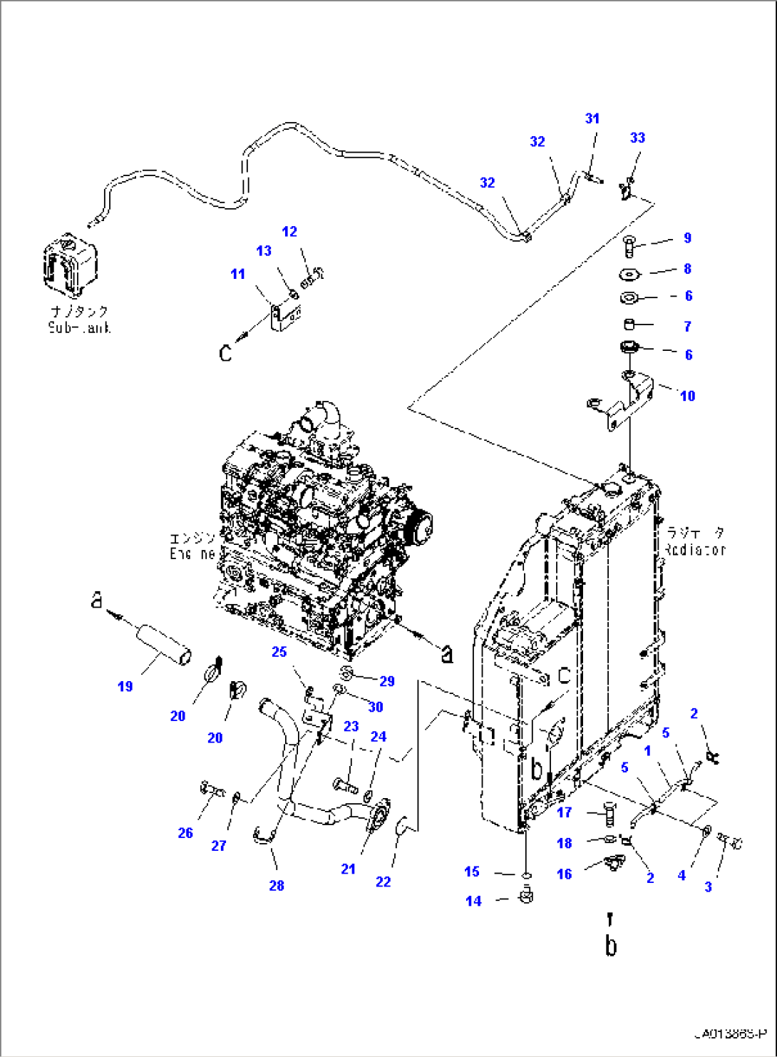 COOLING SYSTEM, COOOLING PIPING