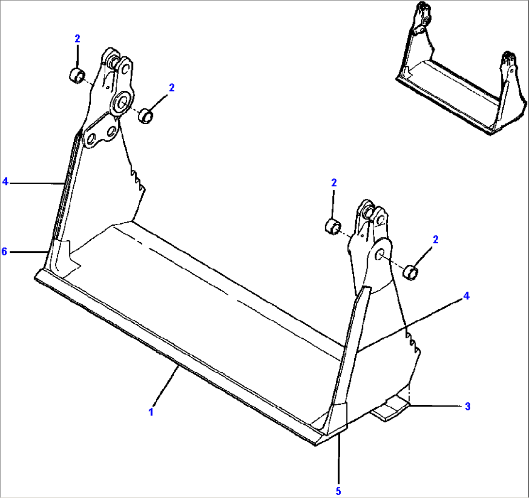 MULTI-PURPOSE BUCKET CLAM ASSEMBLY