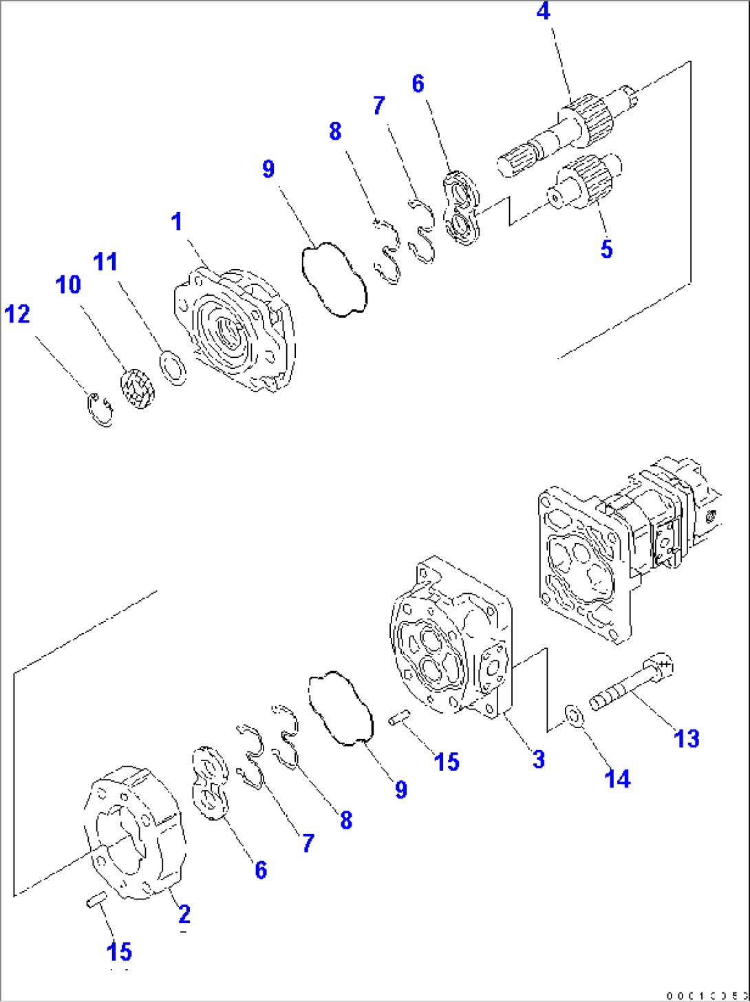 HYDRAULIC PUMP (1/3)