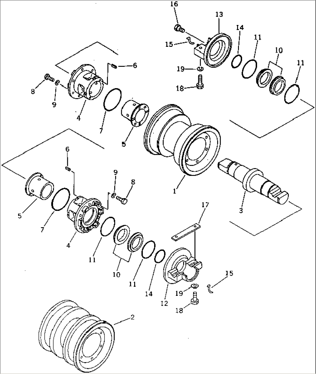 TRACK ROLLER(#50001-50328)