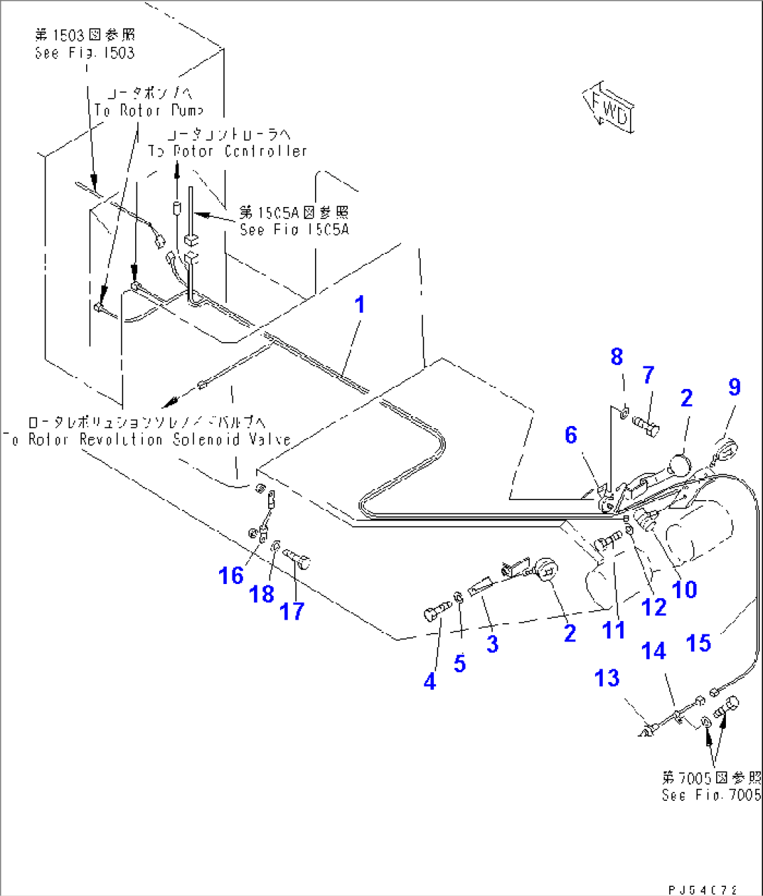 ELECTRICAL SYSTEM (REAR)(#11003-)