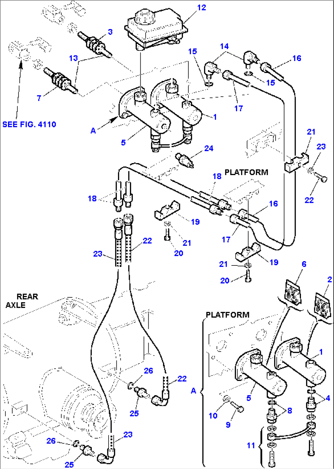 HYDRAULIC PIPING (BRAKE LINE)