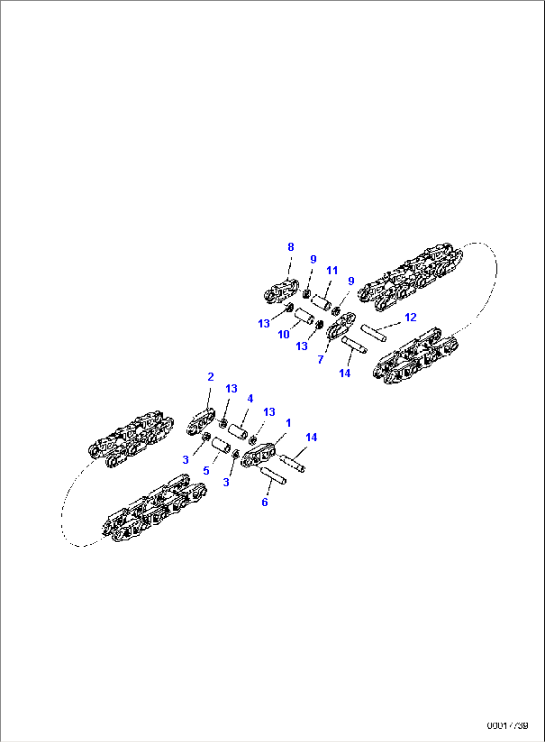 TRACK LINK ASSEMBLY