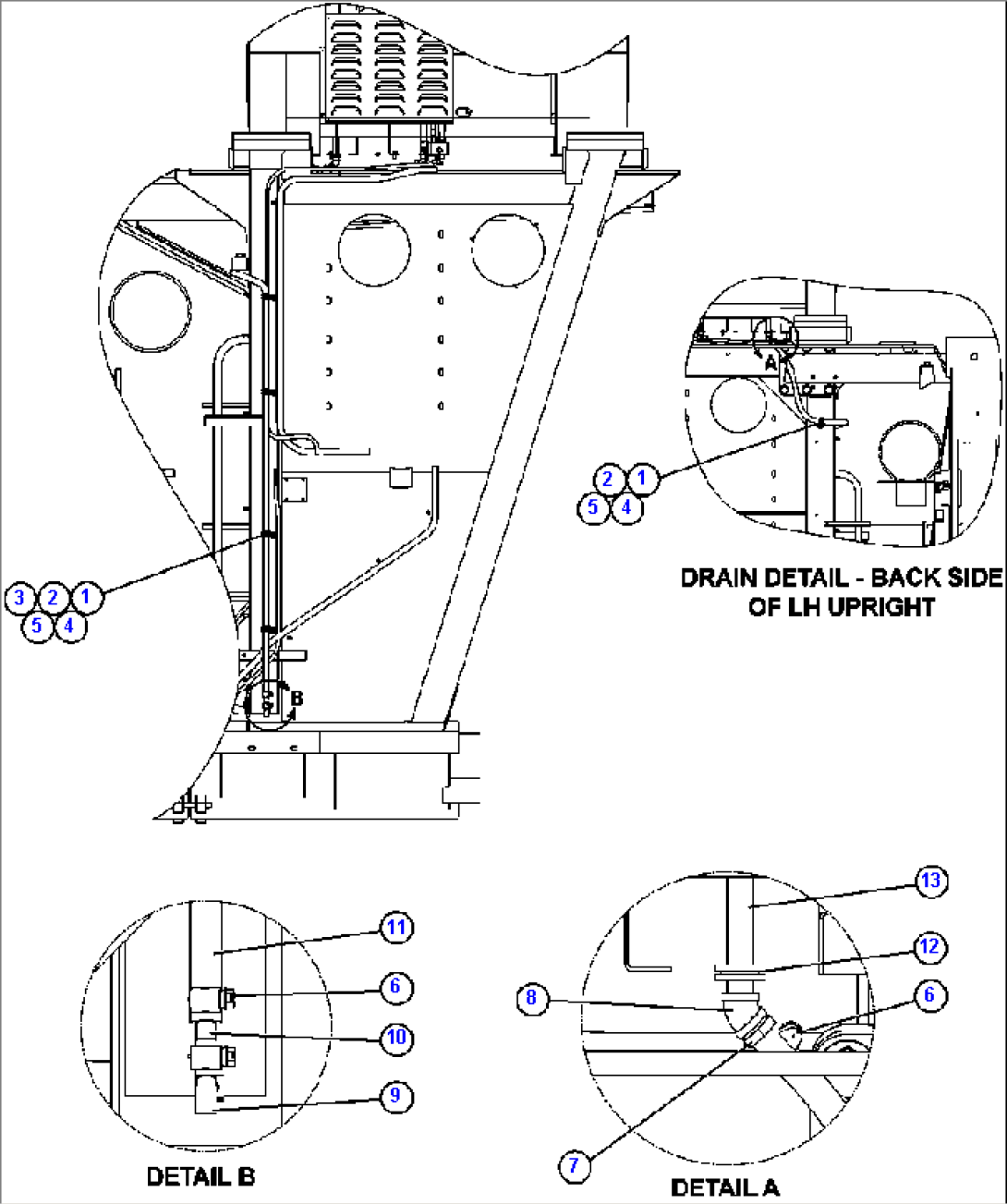 A/C DRAIN HOSE INSTALLATION