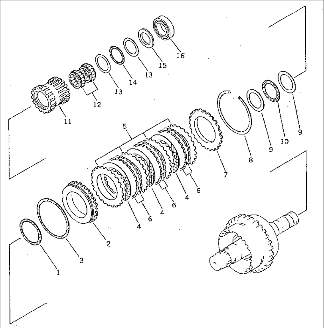 TRANSMISSION (3RD CLUTCH)(#10001-19999)