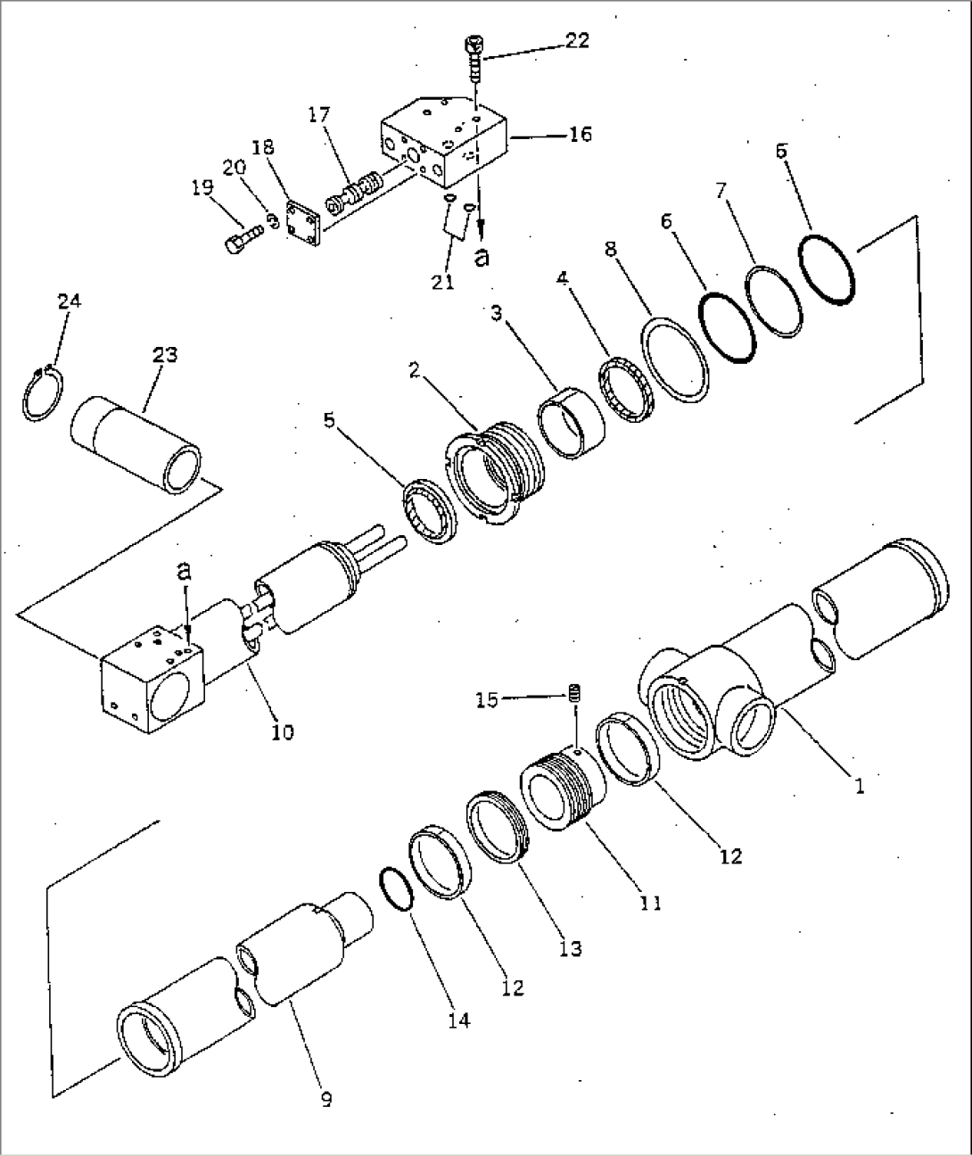 BOOM TELESCOPE CYLINDER