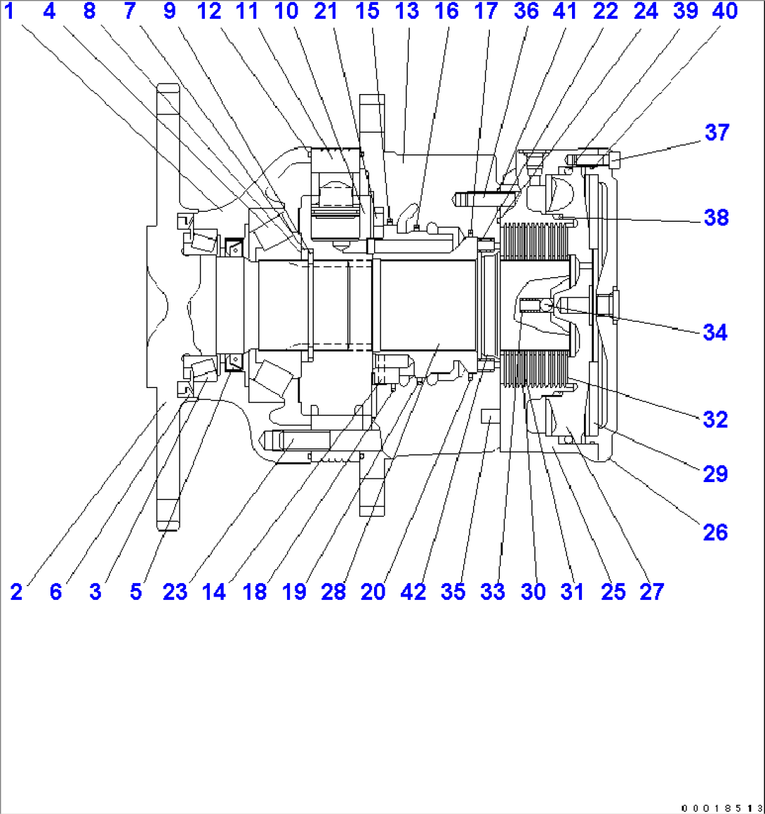 REAR DRIVE MOTOR AND CHAIN