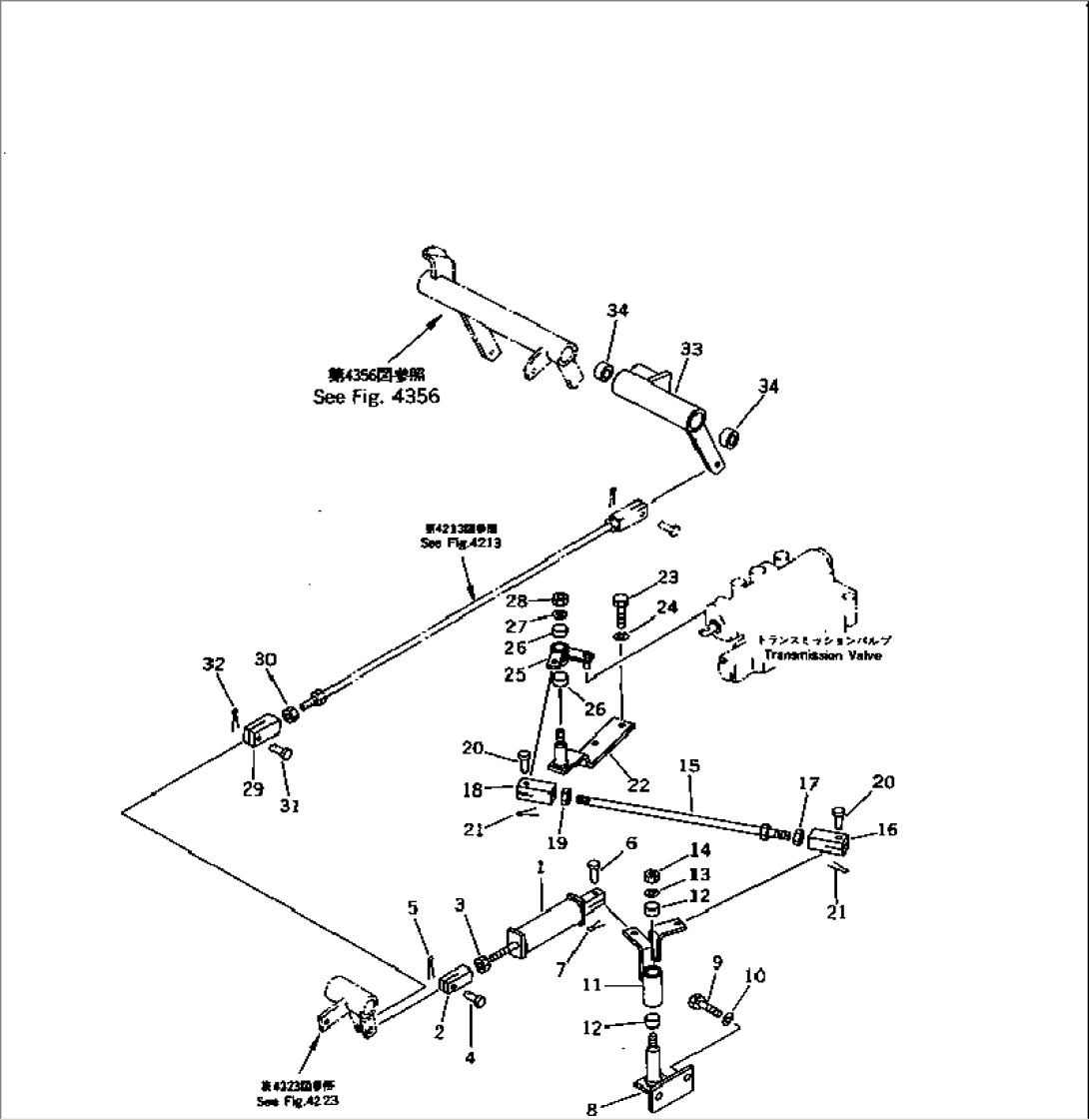 INCHING PEDAL LINKAGE (FOR PEDAL STEERING)