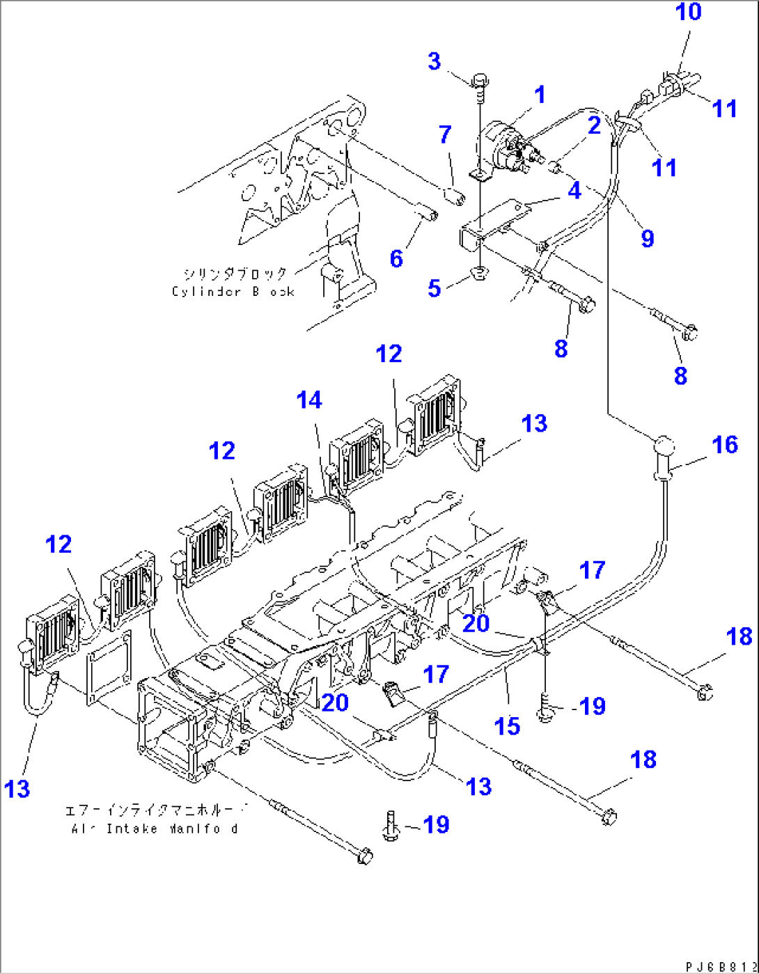 WIRING (1/3) SWITCH AND HEATER(#110003-)