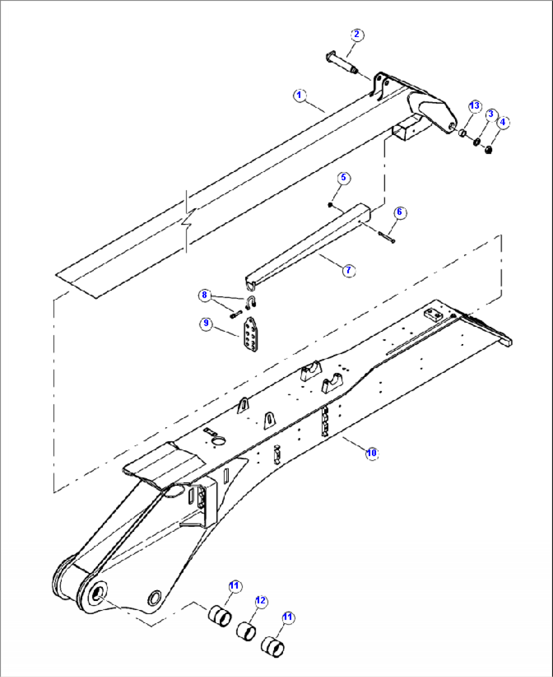 T3000-01A0 TELESCOPIC ARM