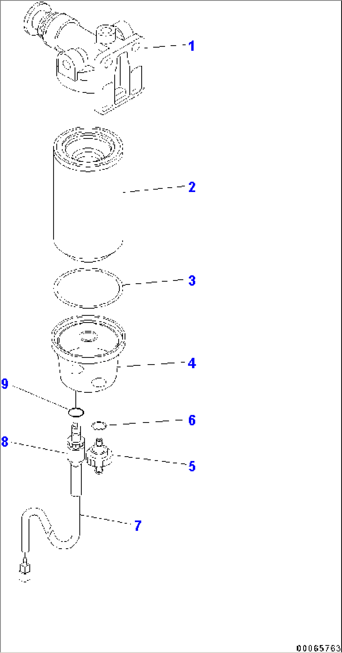 FUEL TANK (FILTER ASSEMBLY)
