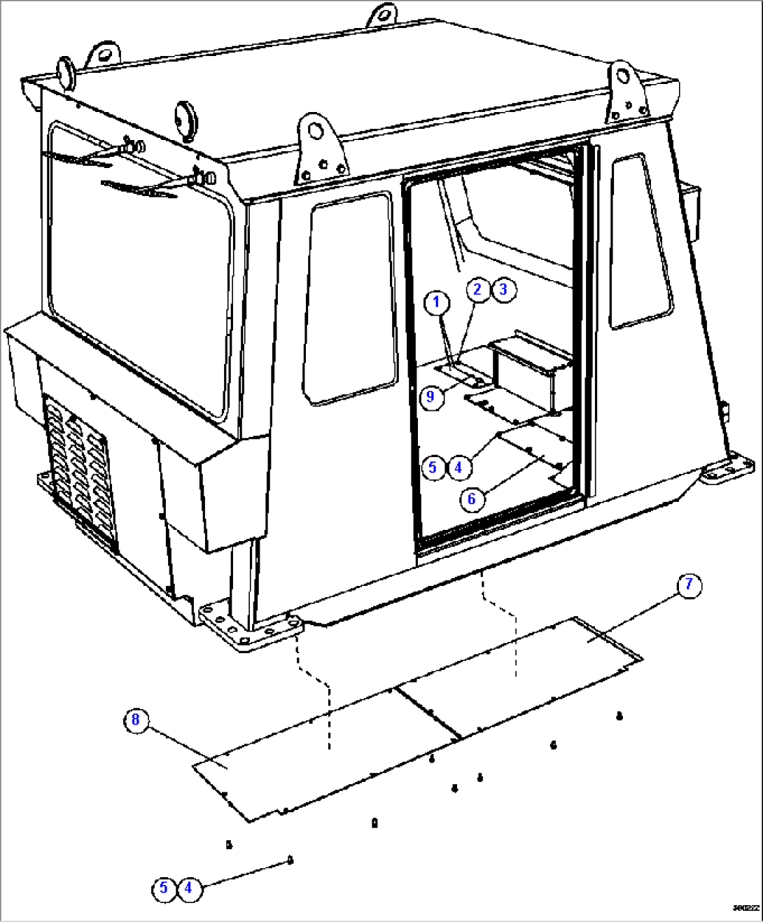 CAB ACCESS COVERS