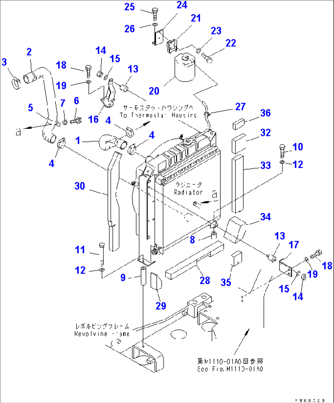COOLING (PIPING AND MOUNTING)