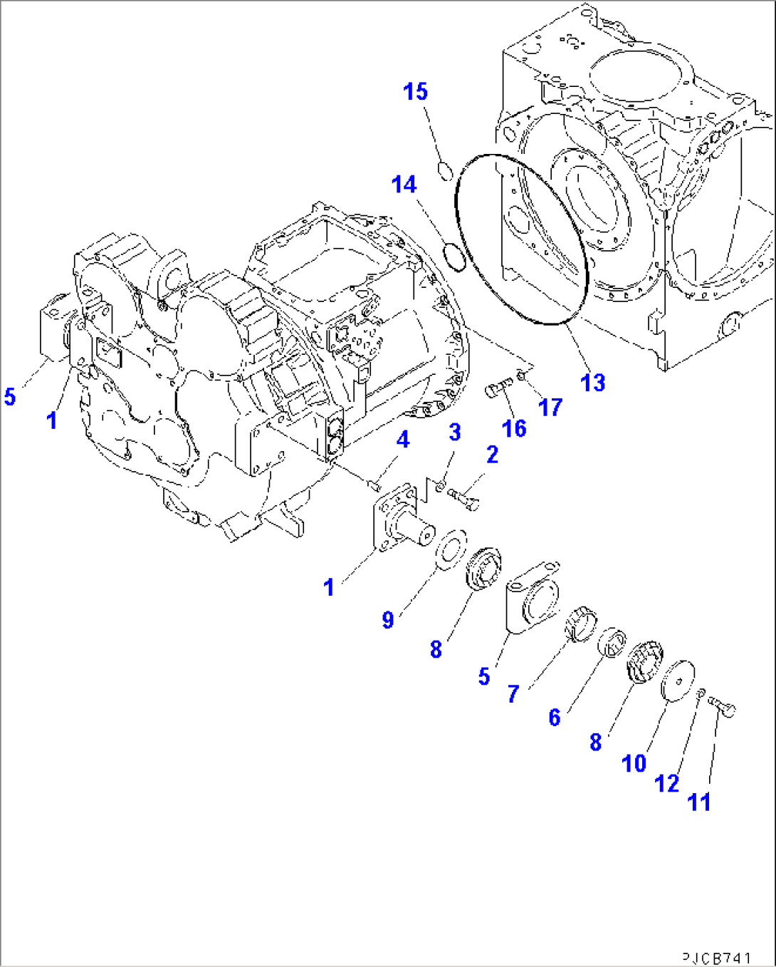POWER TRAIN MOUNTING (COLD WEATHER (B) SPEC.)(#65275-)