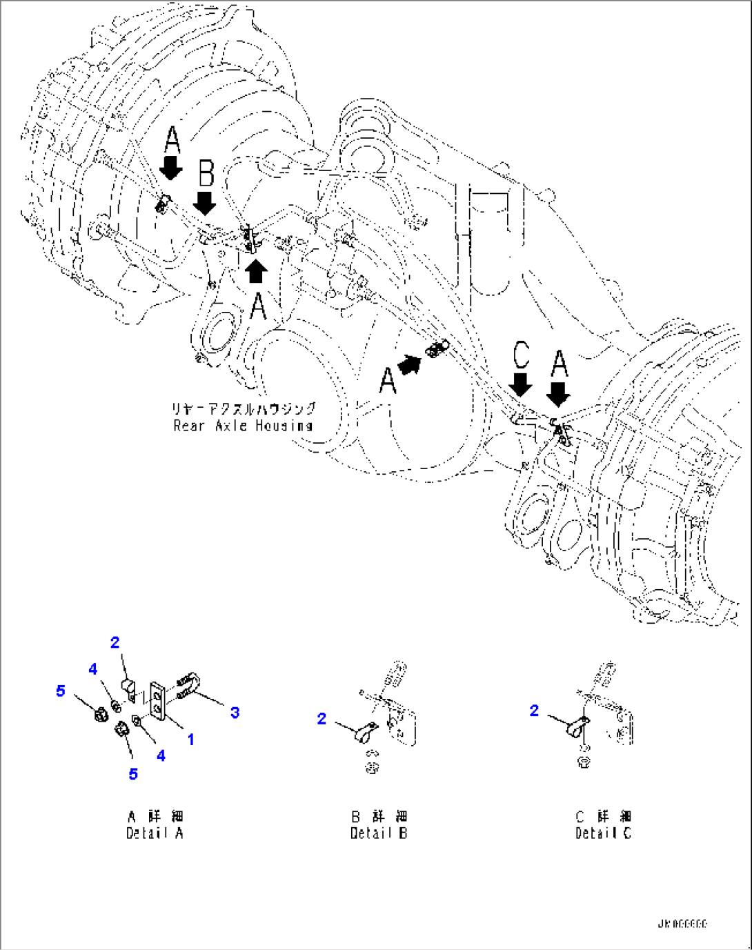 Rear Axle, Sensor (#10000-)