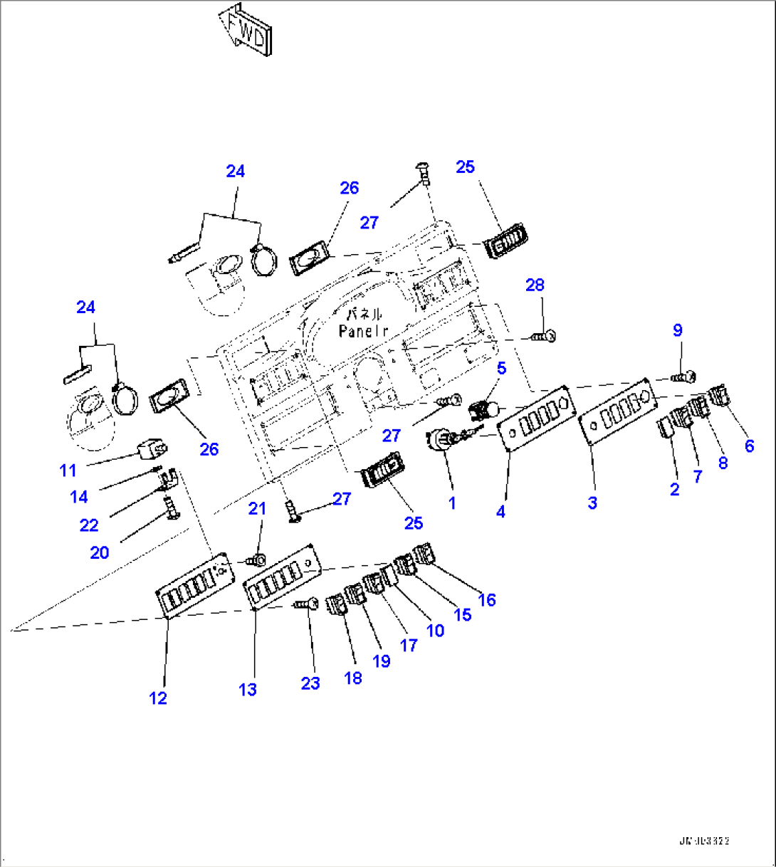 Cab, Dashboard (2/2) (#80138-)