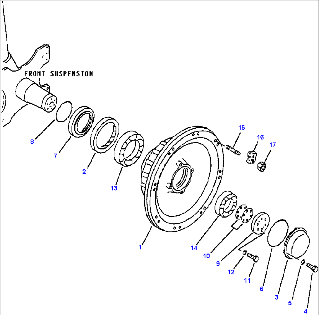 FRONT AXLE (SPINDLE)