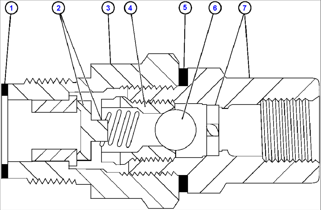 CHECK VALVE ASSEMBLY (LA1187)