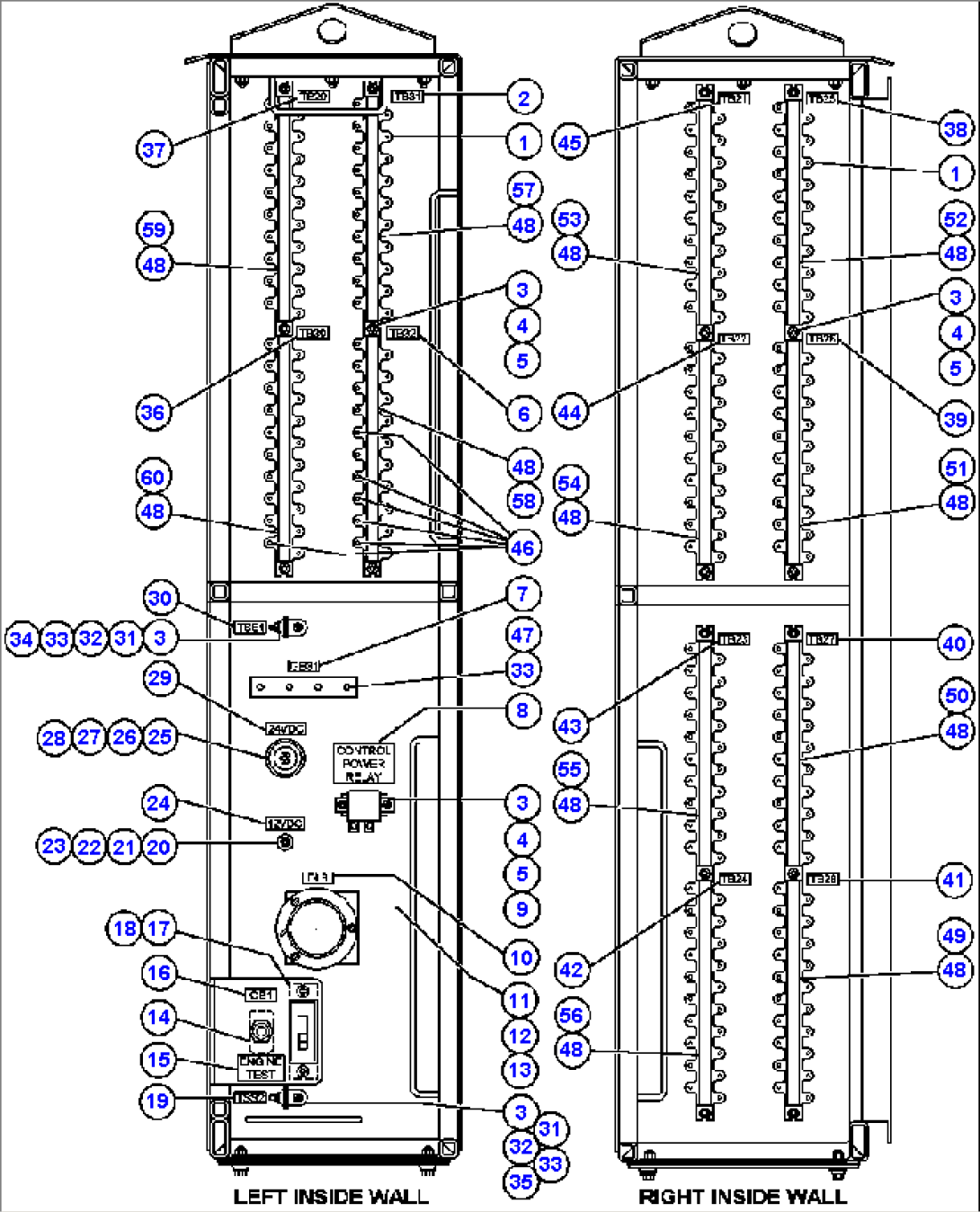 INTERFACE CABINET (SIDEWALLS)