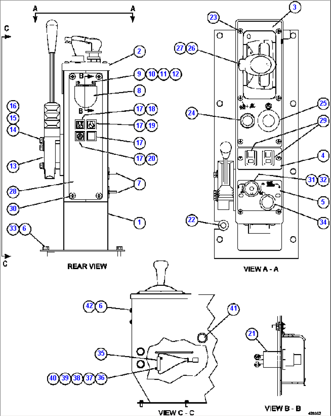 CENTER CONSOLE MODULE INSTL