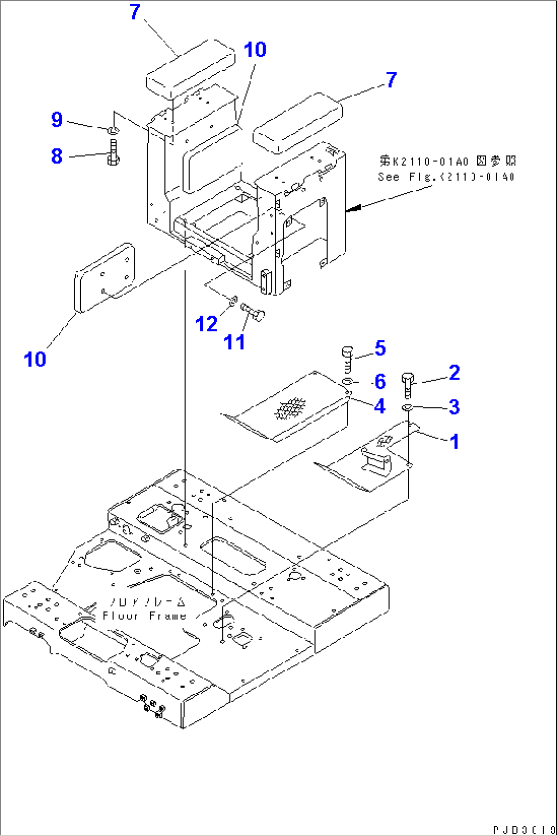 FLOOR FRAME COVER
