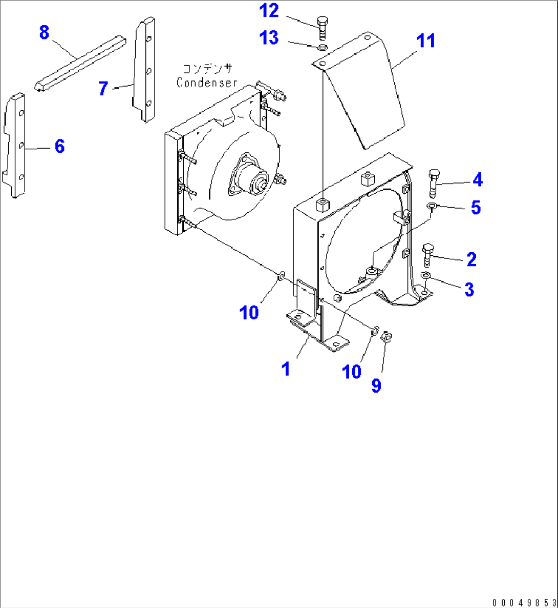 AIR CONDITIONER (CONDENSER MOUNT)