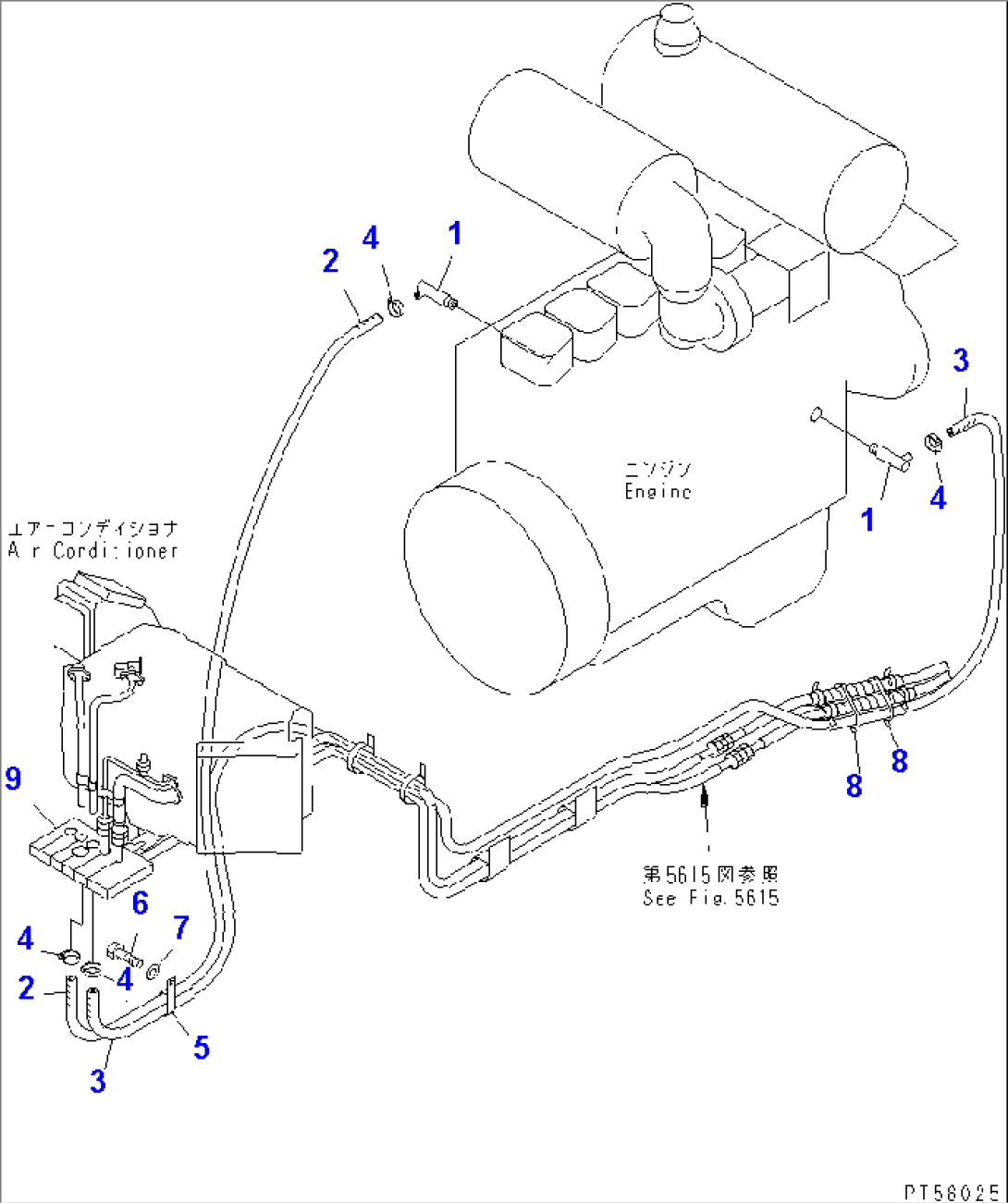 AIR CONDITIONER (HEATER PIPING)