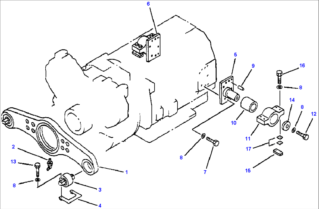 TRANSMISSION MOUNTING INSTALLATION