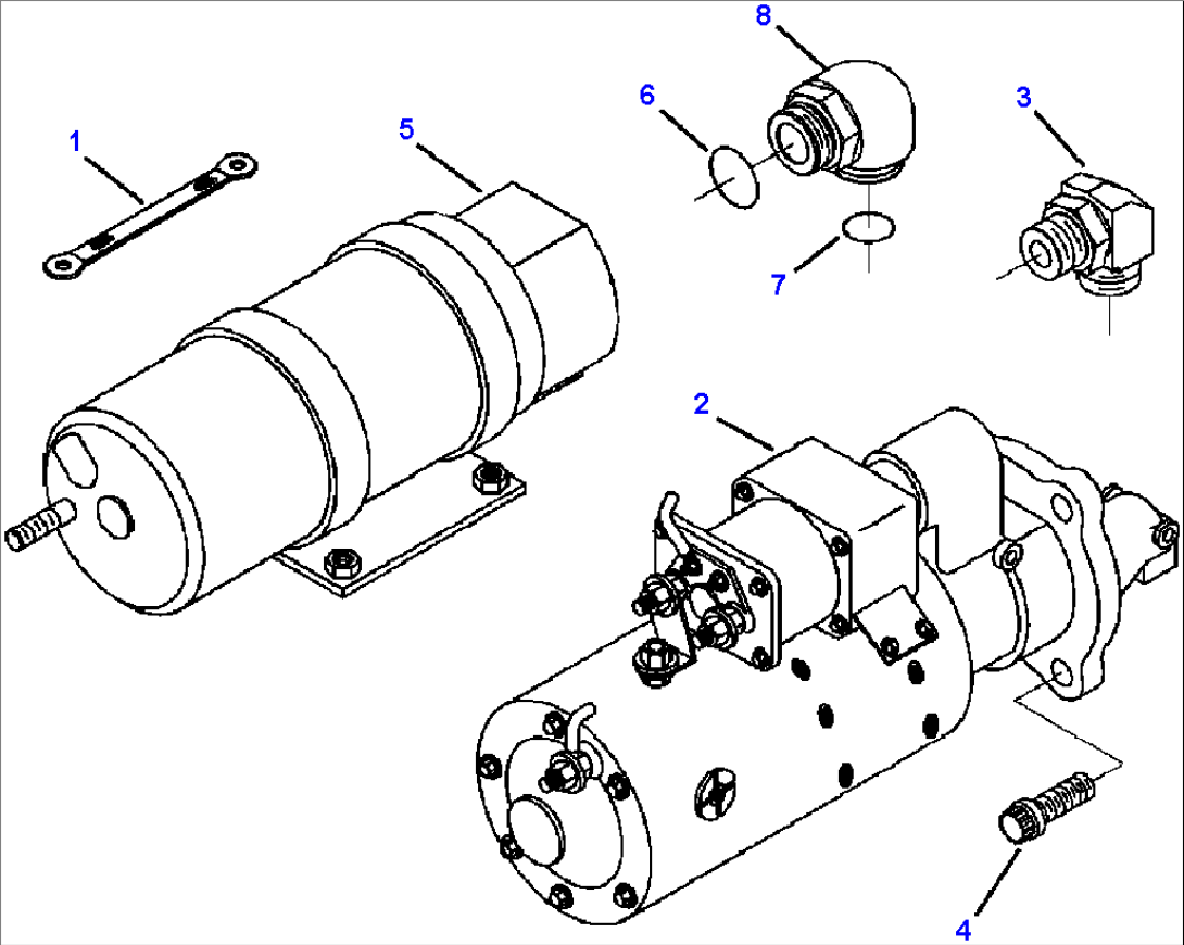 FIG. A6112-A9A1 STARTING MOTOR