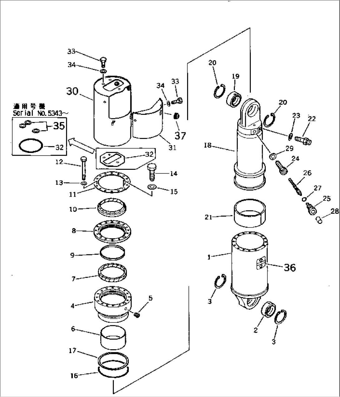 REAR SUSPENSION (WITH AUTO-SUSPENSION)(#5001-5484)