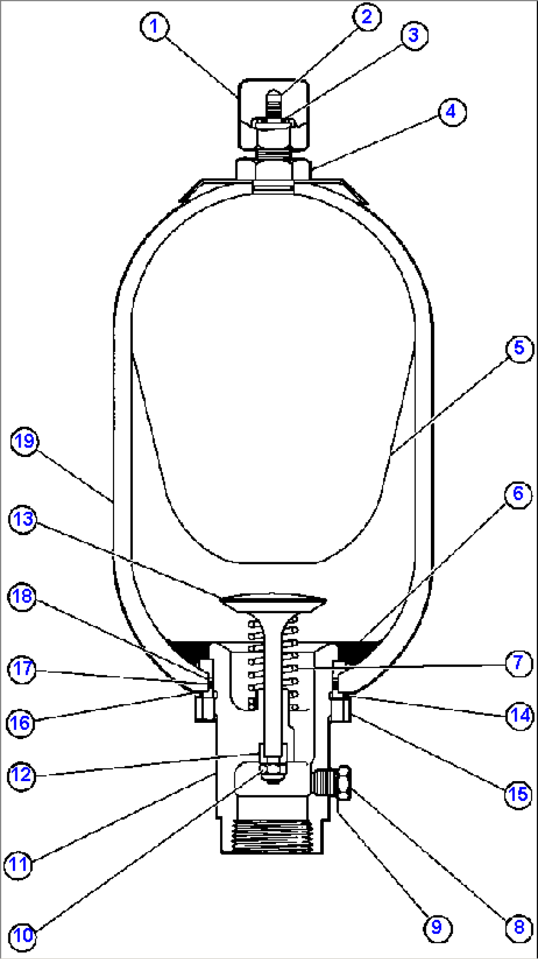 ACCUMULATOR ASSM (PB7057)